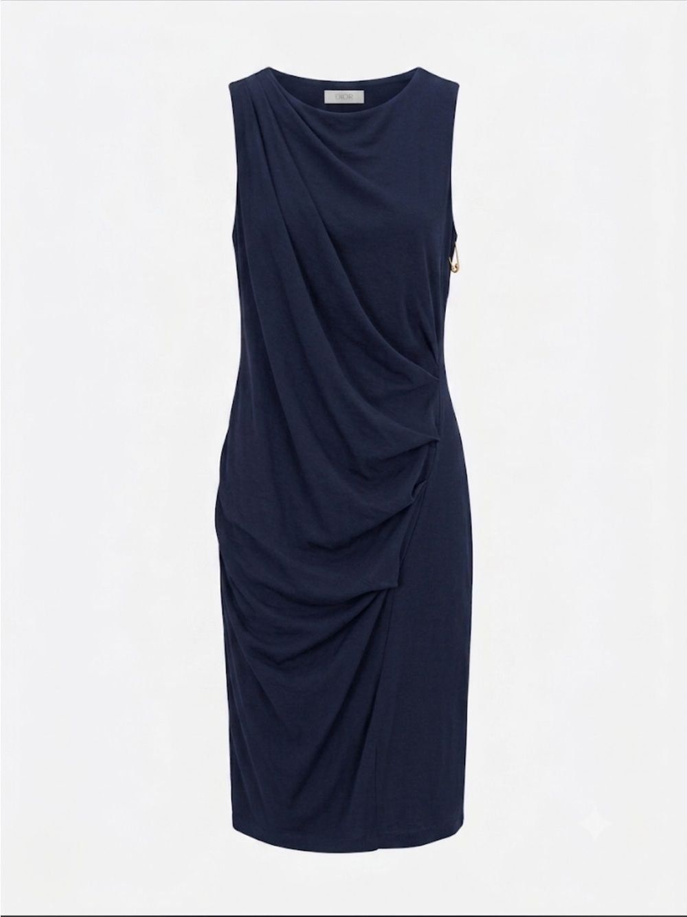 Brunello Cucinelli Navy Mini Dress
